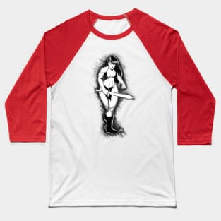 Princess Barbarian Baseball T-Shirt